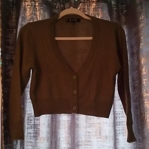 M.A.K. cropped cardigan
